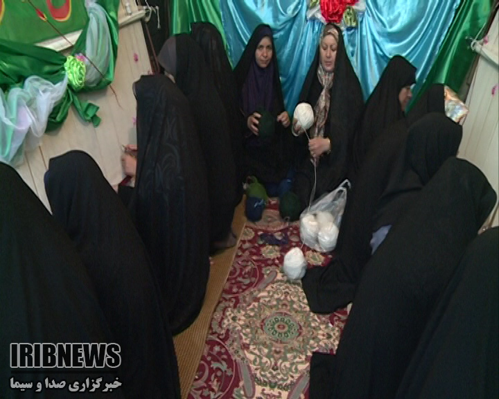 افتتاح دومین کارگاه قالیبافی بانوان خادم الحسین(ع) + فیلم
