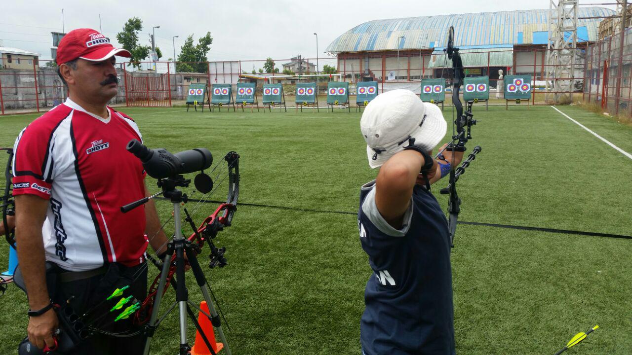 پایان مسابقات تیر اندازی با کمان قهرمانی گیلان