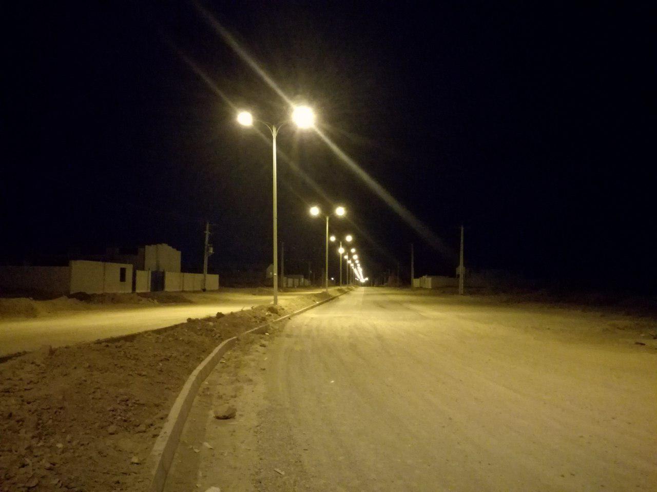 تامین روشنایی معابر شهرک صنعتی نیکو اشکذر