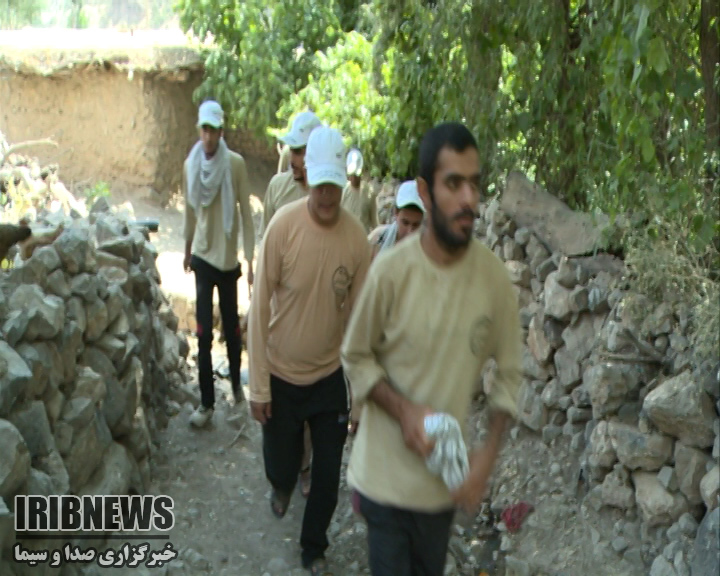 برپایی اردوهای جهادی در مناطق محروم کوهرنگ + فیلم