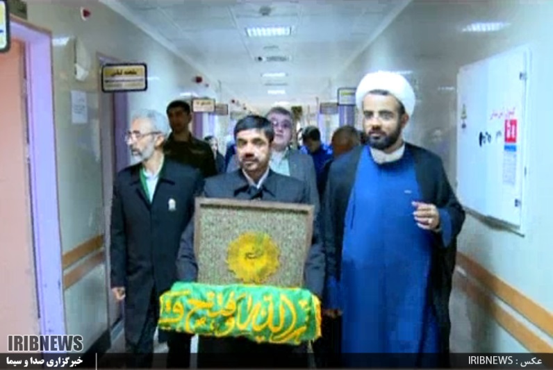 شمیم عطر رضوی در فضای شهر ایلام + فیلم