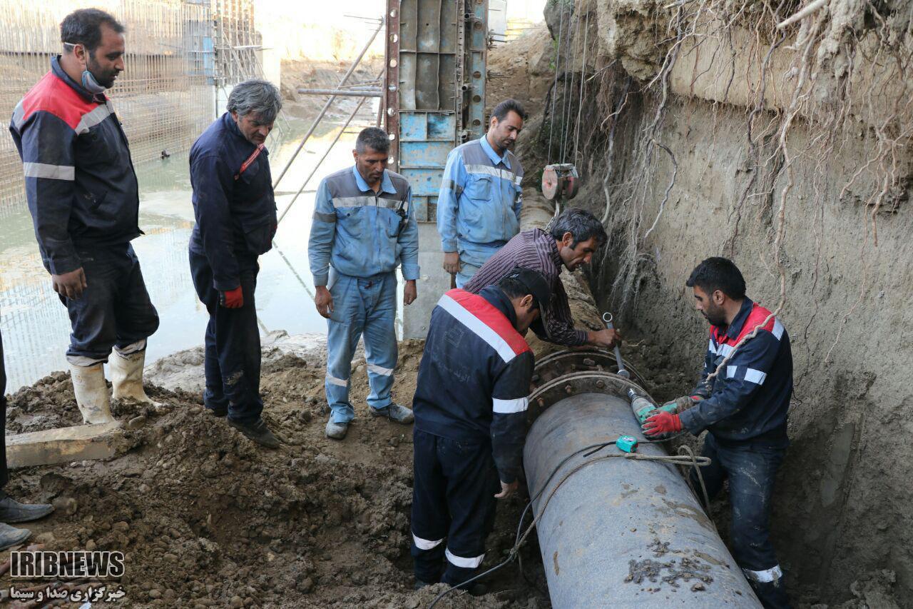 مشکل تامین آب همدان حل شد مشکل تامین آب همدان حل شد