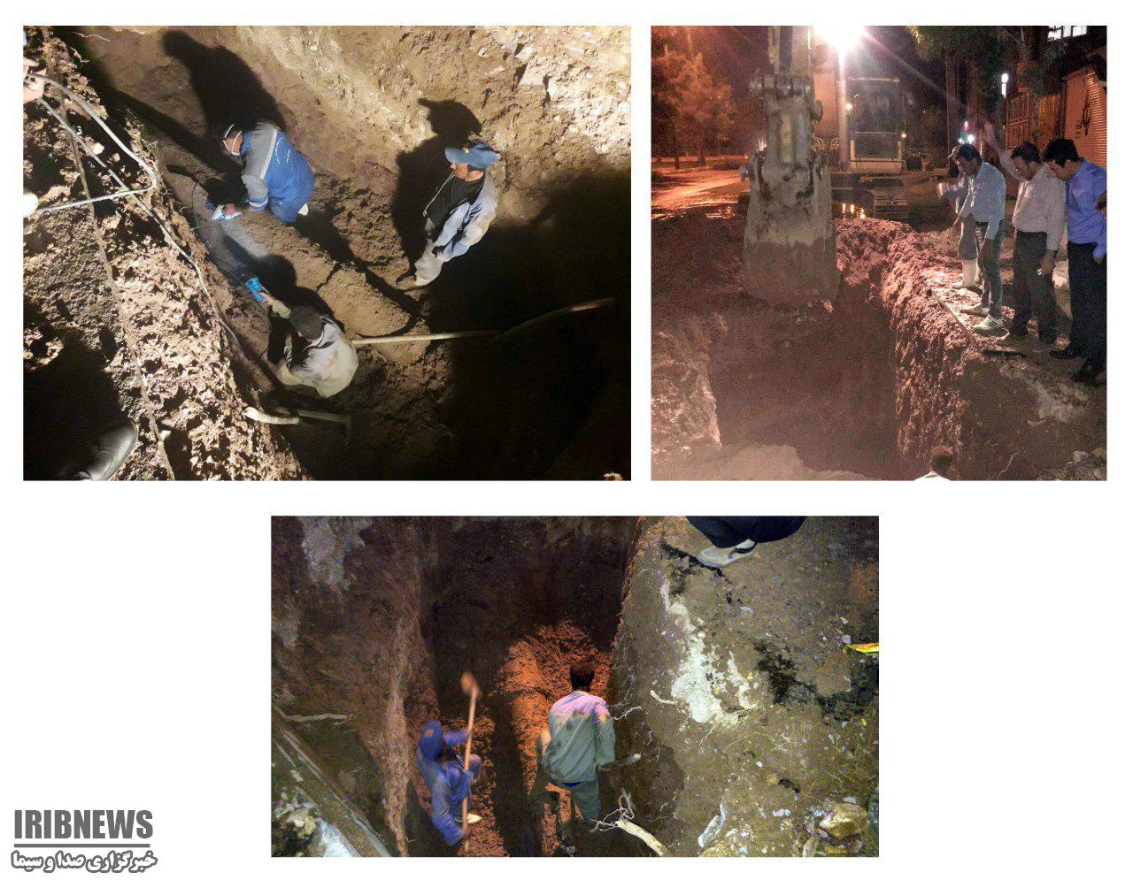 وصل آب در شهر نهاوند