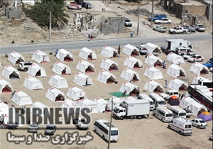 مقام دوم تیم اسکان اضطراری هلال‌ احمر مهاباد در استان