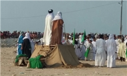 بازسازی واقعه غدیر در نی ریز