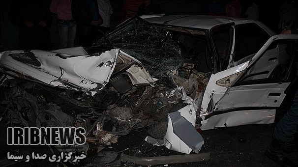 یک کشته و5 زخمی  درسوانح رانندگی محورخدابنده استان زنجان