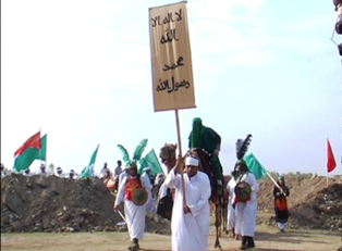 باز سازی واقعه غدیر در برخی شهرهای مازندران