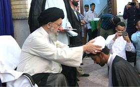 ملبس شدن ده طلبه به لباس روحانیت در گرگان ملبس شدن ده طلبه به لباس روحانیت در گرگان