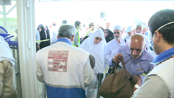 بازگشت نخستین گروه حجاج گیلانی