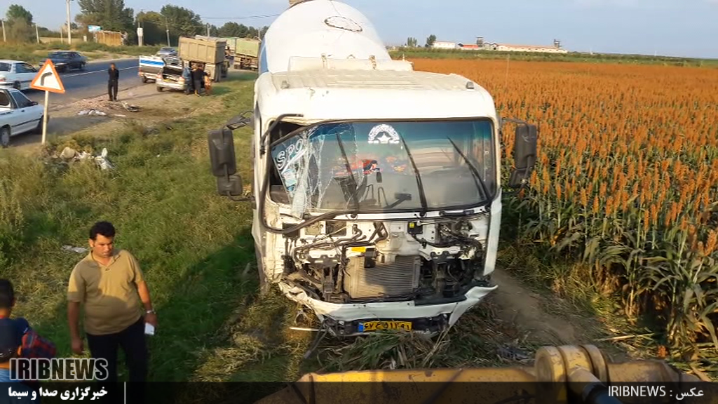 تصادف رانندگی با دو کشته در پارس آباد