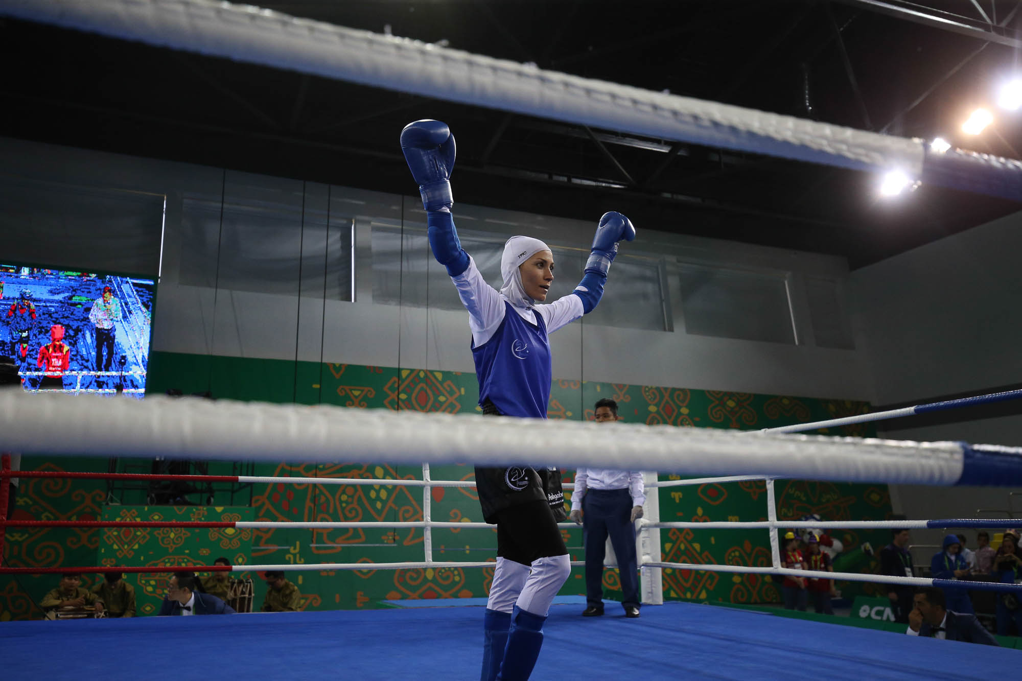 مدال نقره موی‌تای از آن سعیده غفاری شد