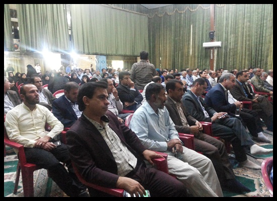 یادواره شهدای کارمند کهگیلویه در دهدشت