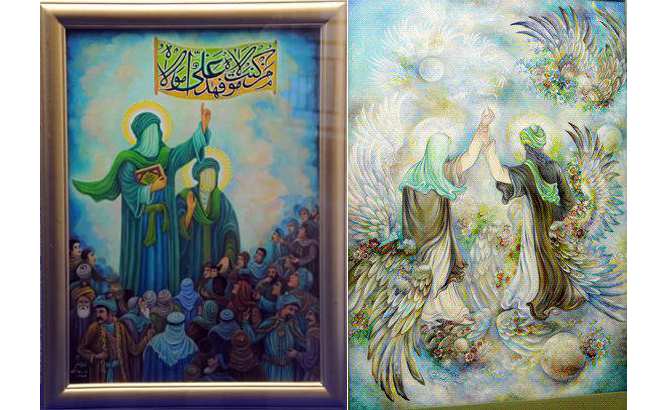 گشایش نمایشگاه تابلوهای نقاشی 