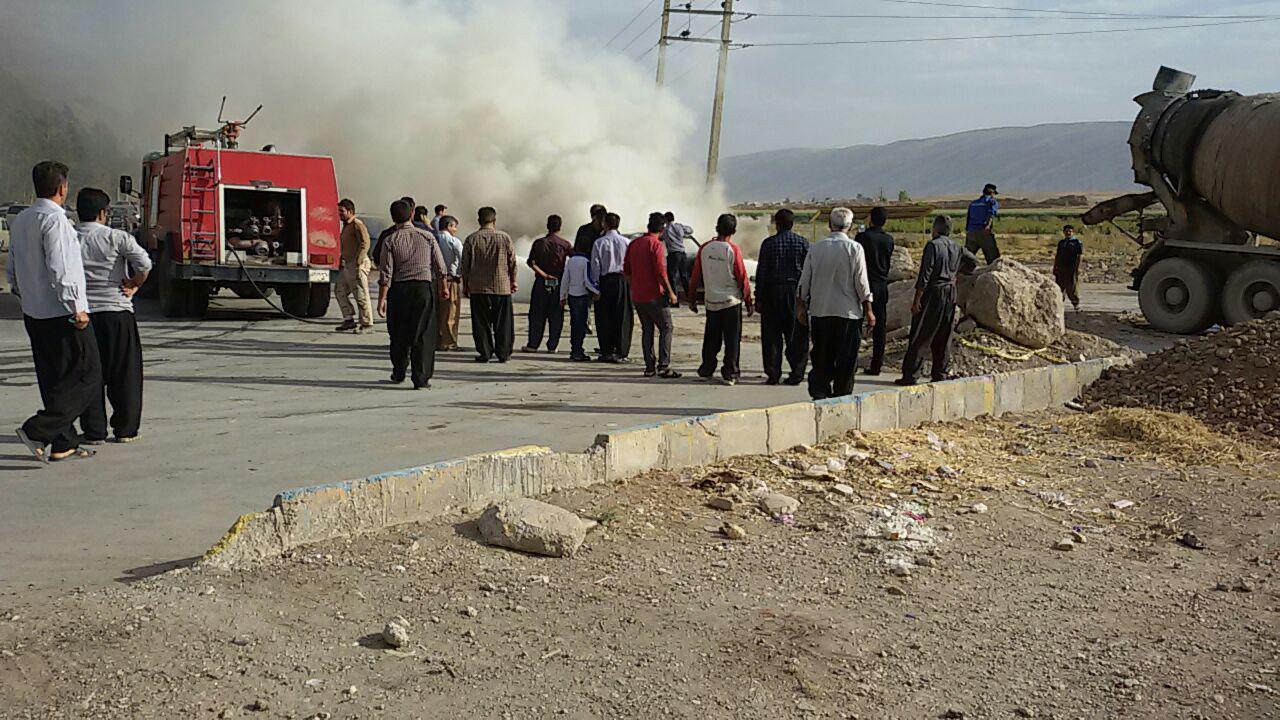 انفجار سواری پیکان در سرپل ذهاب