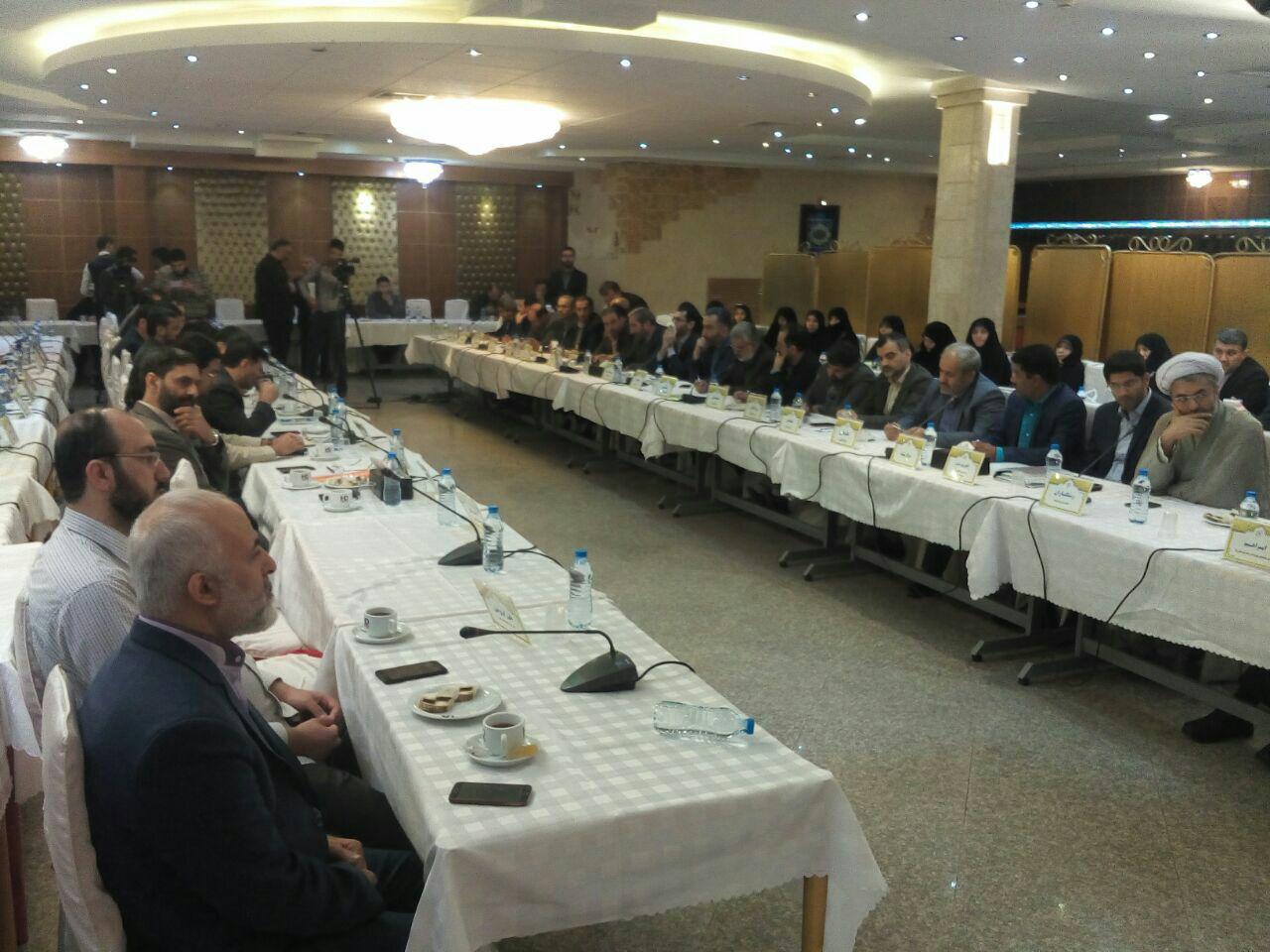 نشست فرماندهان بسیج مراکز صدا و سیما  در مشهد