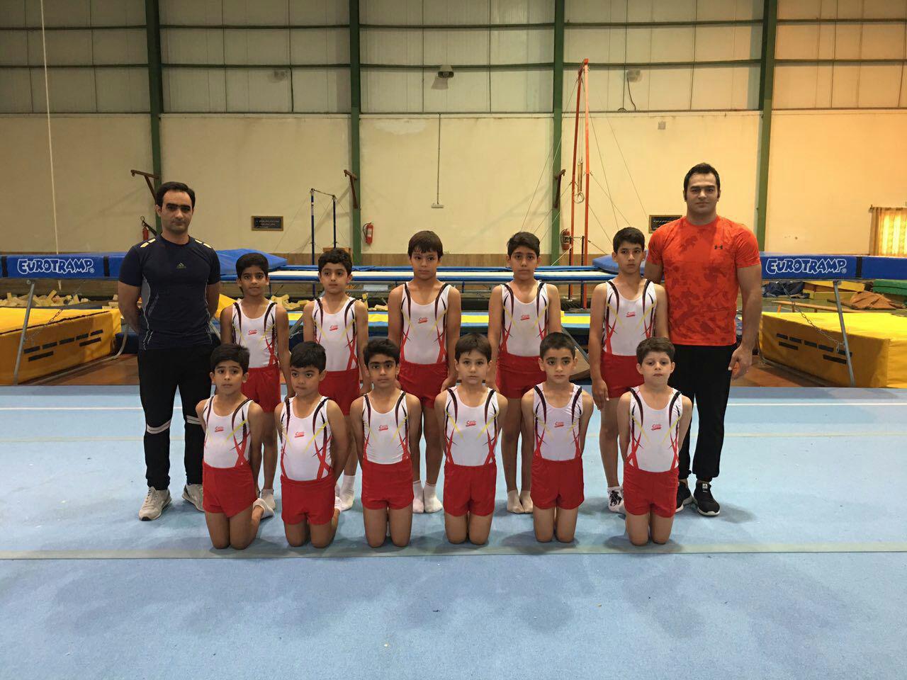 اعزام تیم ژیمناستیک کیش به مسابقات قهرمانی ترامپولین