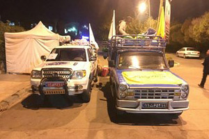 ارسال دو محموله اهدایی بسیج دانشجویی دانشگاه اصفهان به غرب کشور