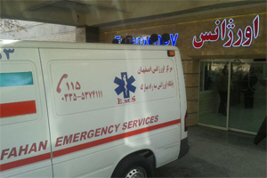 مصدوم شدن دانش آموزان مدرسه ای در مبارکه مصدوم شدن دانش آموزان مدرسه ای در مبارکه