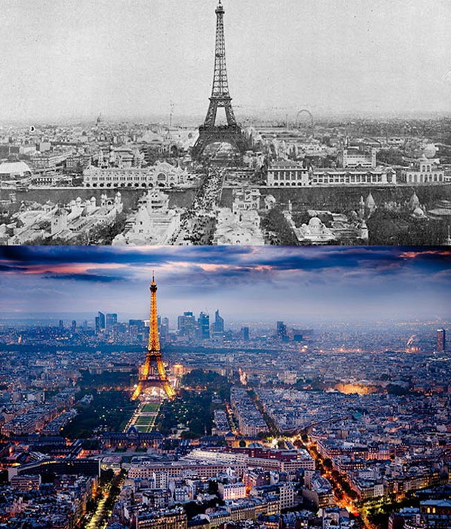 تغییرات چهره شهرهای مطرح دنیا در طول زمان تغییرات چهره شهرهای مطرح دنیا در طول زمان