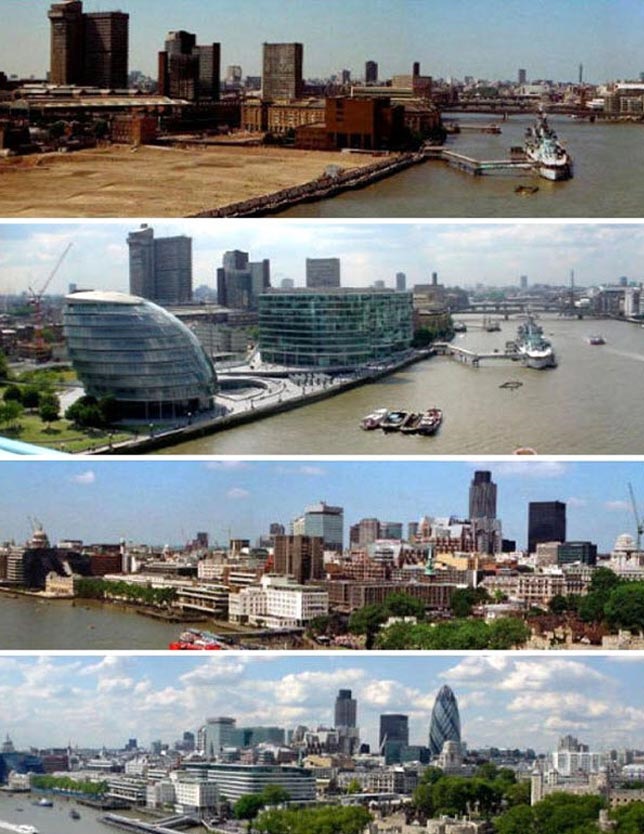 تغییرات چهره شهرهای مطرح دنیا در طول زمان تغییرات چهره شهرهای مطرح دنیا در طول زمان