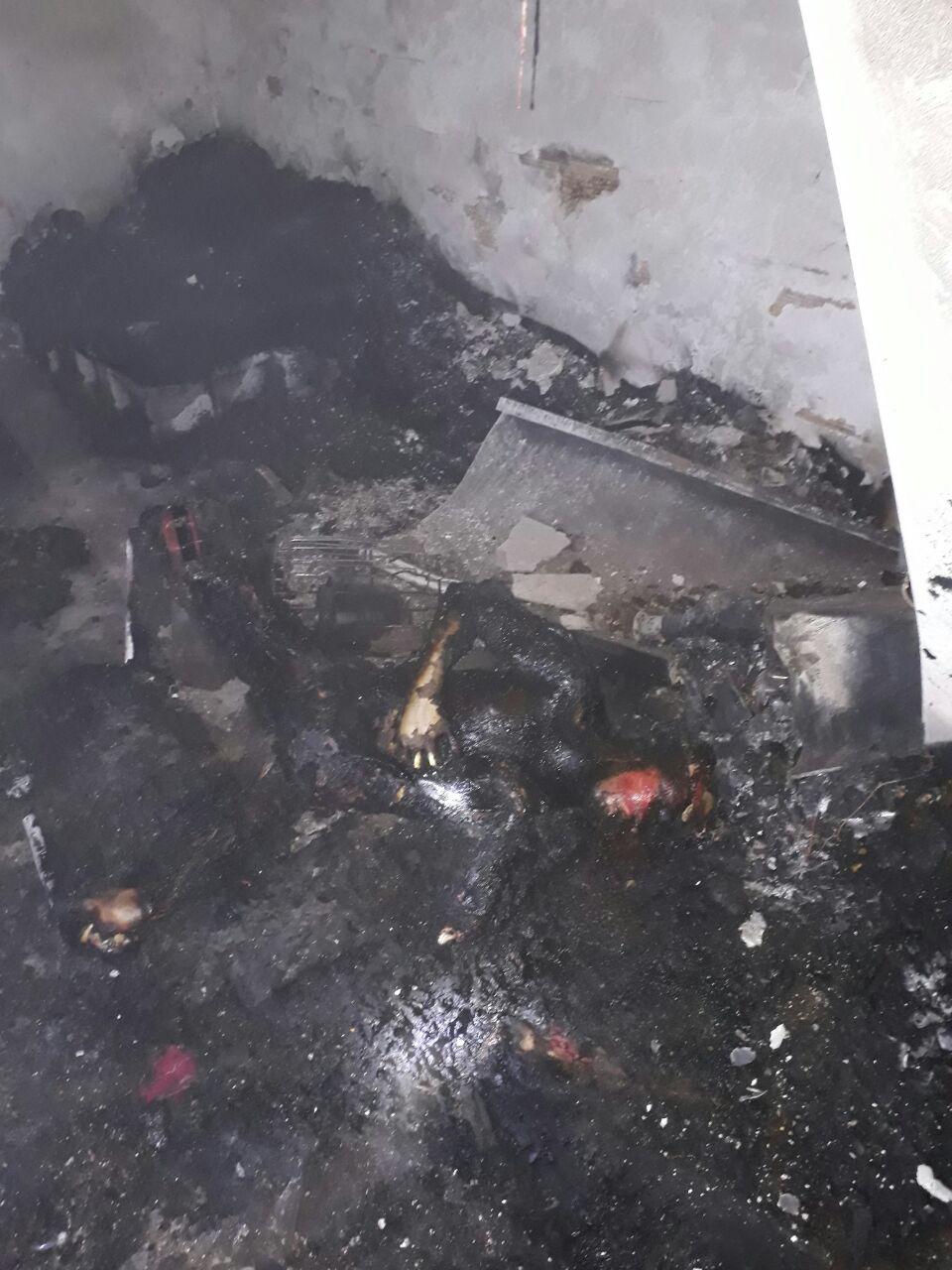 جانباختن دونفر بر اثر اتش سوزی در ریگان جانباختن دونفر بر اثر اتش سوزی در ریگان