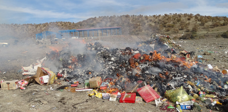 توقیف حدود ۴ هزار قلم موادغذایی فاسد در کُردستان