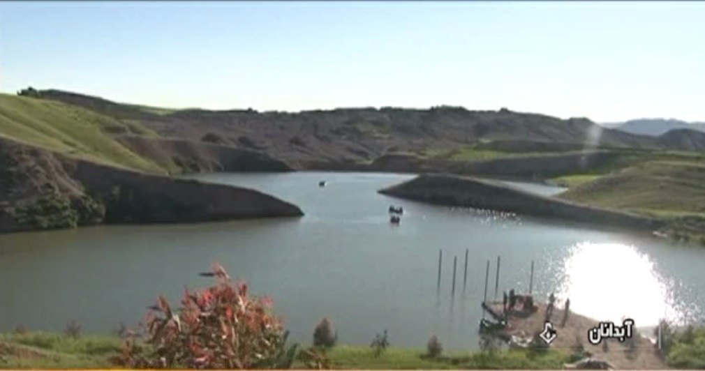 احداث دریاچه مصنوعی در آبدانان + فیلم