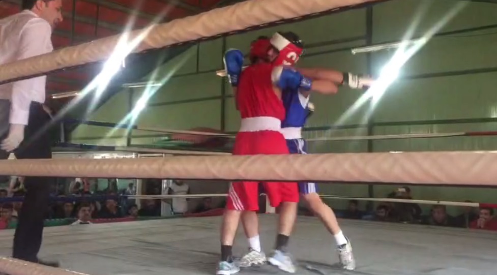 مسابقات بوکس لیگ برتر استان کردستان در بانه