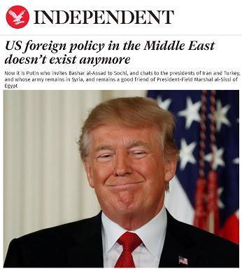 غروب آفتاب سیاست خارجی آمریکا در غرب آسیا