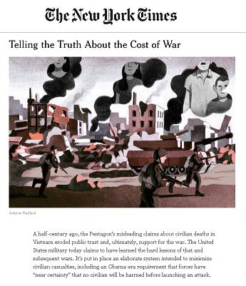 پنتاگون آمار واقعی تلفات غیرنظامیان را مخفی نگه می‌دارد