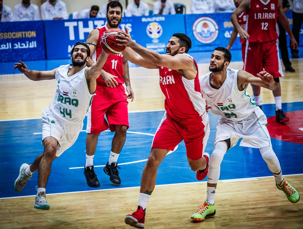 بسکتبال ایران برای عراق تاریخ ساز شد