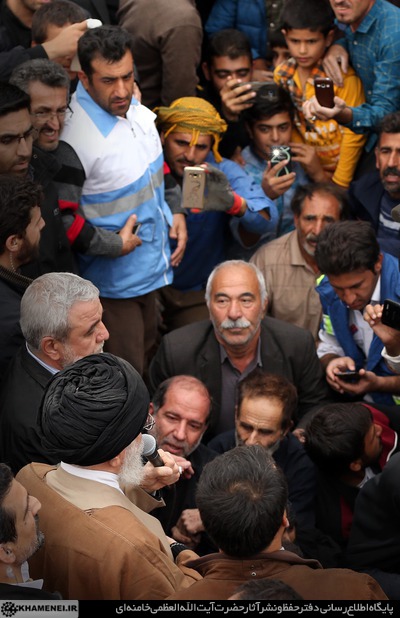 روایتی از حاشیه‌های سفر رهبر انقلاب به منطقه زلزله‌زده‌ سرپل ذهاب