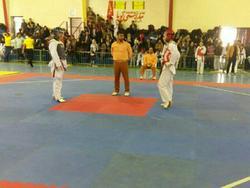 برگزاری مسابقات تکواندو قهرمانی نونهالان خراسان رضوی