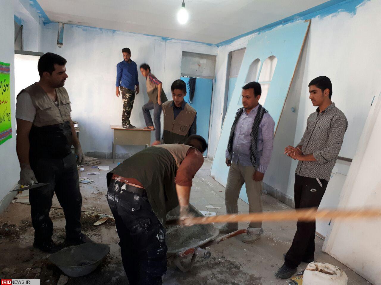 خدمت رسانی نوروزی گروههای جهادی مختلف در نقاط محروم استان