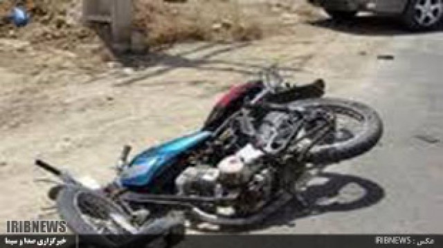 یک کشته بر اثر تصادف در فسا