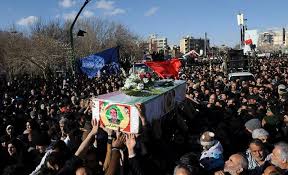 قدردانی سپاه پاسداران انقلاب اسلامی از حضور باشکوه مردم در تشییع شهدا