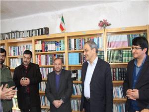 افتتاح دو کتابخانه دانش آموزي در روستاهاي نيشابور