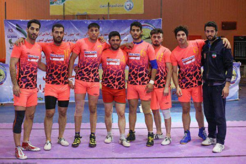 قهرمانی تیم کبدی آذربایجان غربی در لیگ برتر ایران