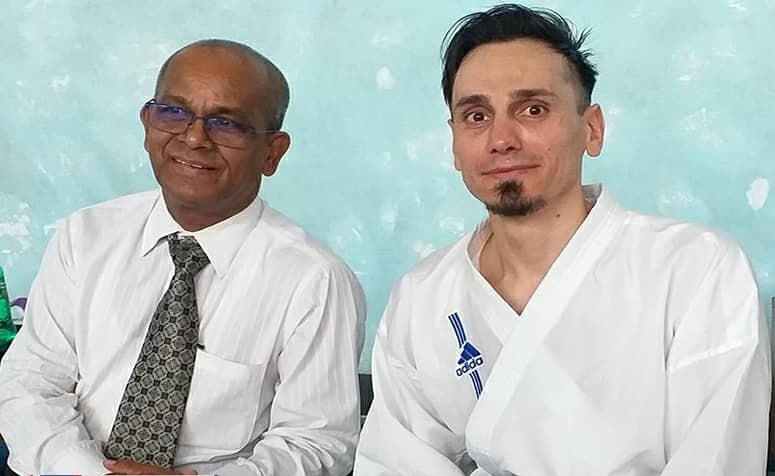 هدایت کاراته کا‌های سریلانکا از سوی یک ایرانی