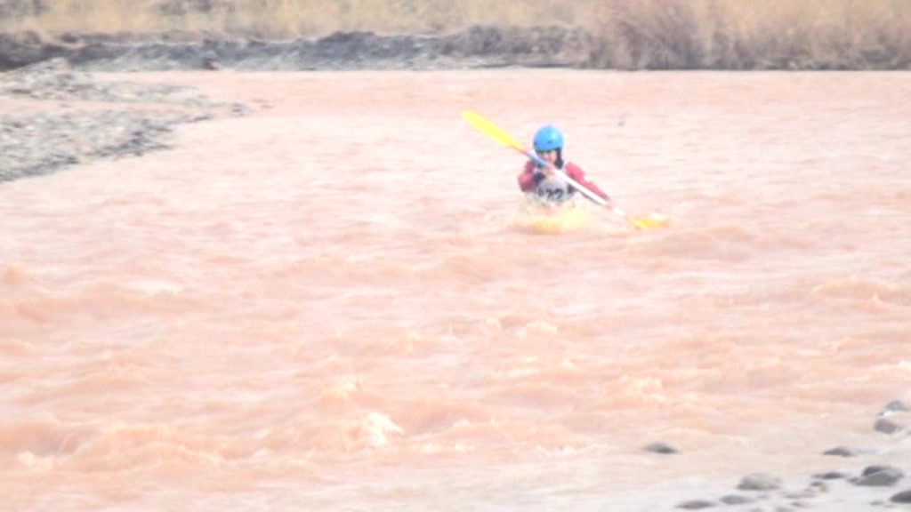 پایان ماراتن آبهای خروشان در الموت غربی