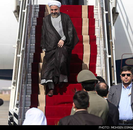 مشهدمقدس،میزبان رئیس جمهوری