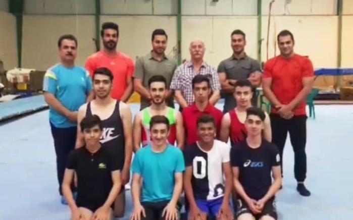 چهارمین اردوی تیم ملی ترامپولین جوانان و بزرگسالان
