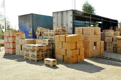 کشف محموله قاچاق لوازم آرایشی