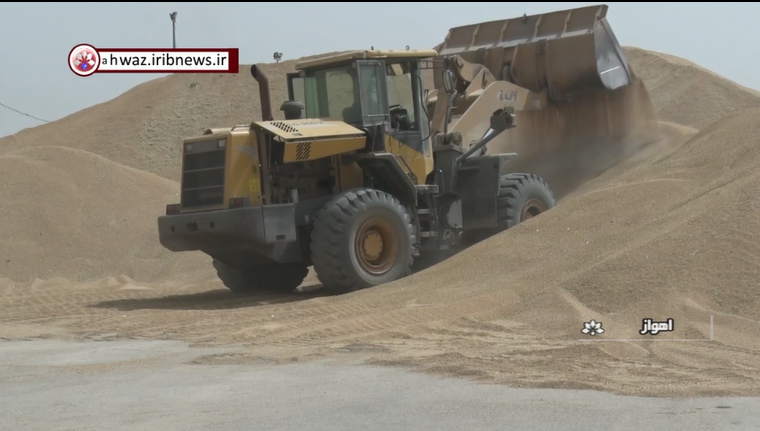 بازدید مدیر عامل شرکت غله ایران از مراکز خرید گندم در استان خوزستان