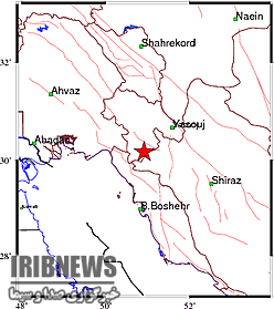 زمین لرزه درگچساران