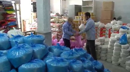 آغاز توزیع سبد غذایی میان نیازمندان مراغه ای