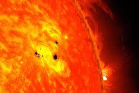 رصد لکه های خورشیدی در فریمان