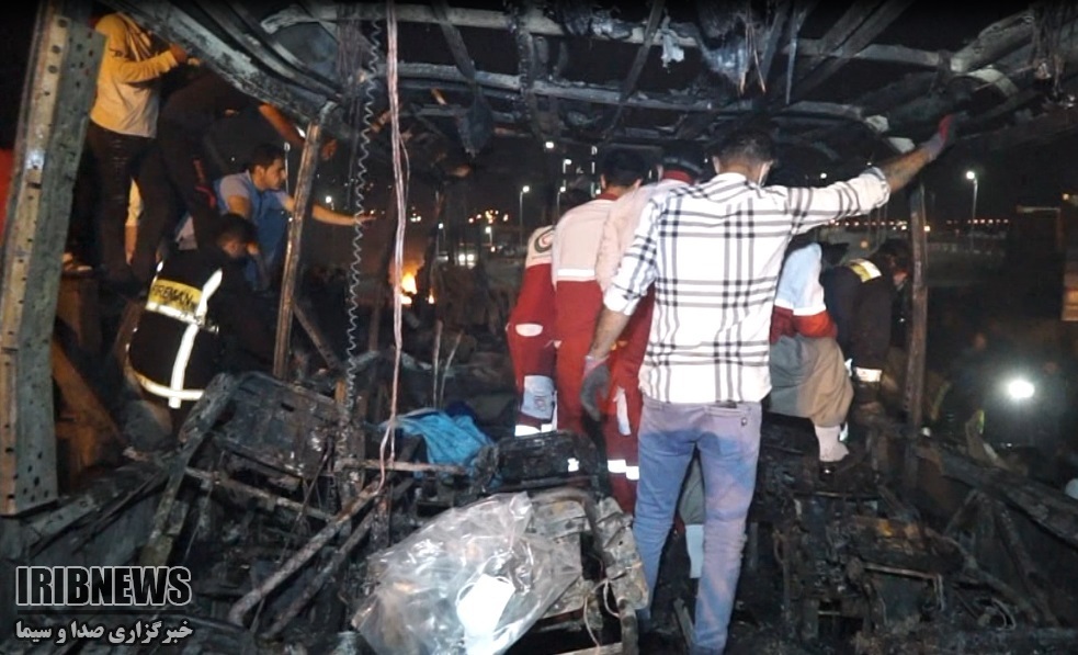 تعیین هویت اجساد حادثه تلخ سنندج