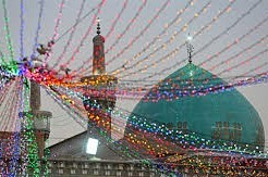 مشهدالرضا مشعوف میلاد کریمه اهل بیت