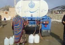 تامین آب آشامیدنی بک چهارم  روستاهای بردسکن با تانکر سیار